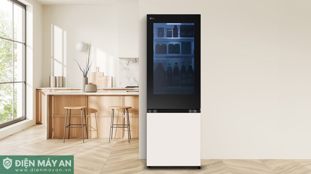 Tủ lạnh LG Inverter 340 lít InstaView LBB33BGMAI